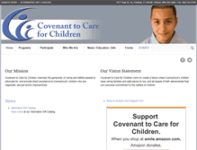 Tablet Screenshot of covenanttocare.org